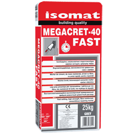 MEGACRET-40 FAST επισκευαστικό τσιμεντοκονίαμα υψηλών αντοχών