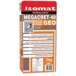 MEGACRET-40 GEO  επισκευαστικό γεωκονίαμα υψηλών αντοχών