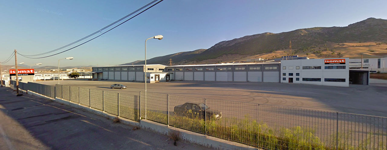 Οι εγκαταστάσεις της ISOMAT στον Αγ. Αθανάσιο Θεσσαλονίκης